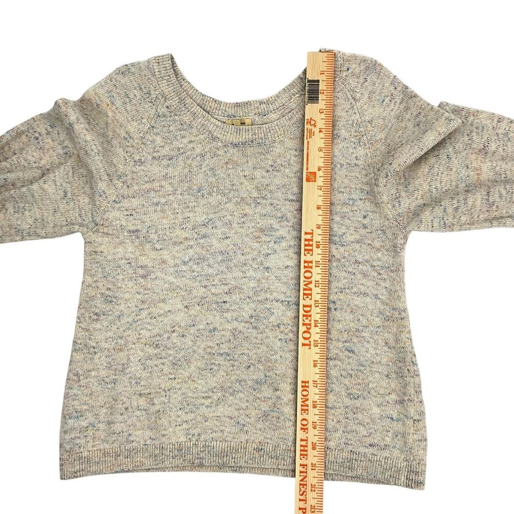 Bellerose Avogy Sweater Womens Small Beige Cotton Acrylic Linen Knit Pullover - Picture 11 of 12